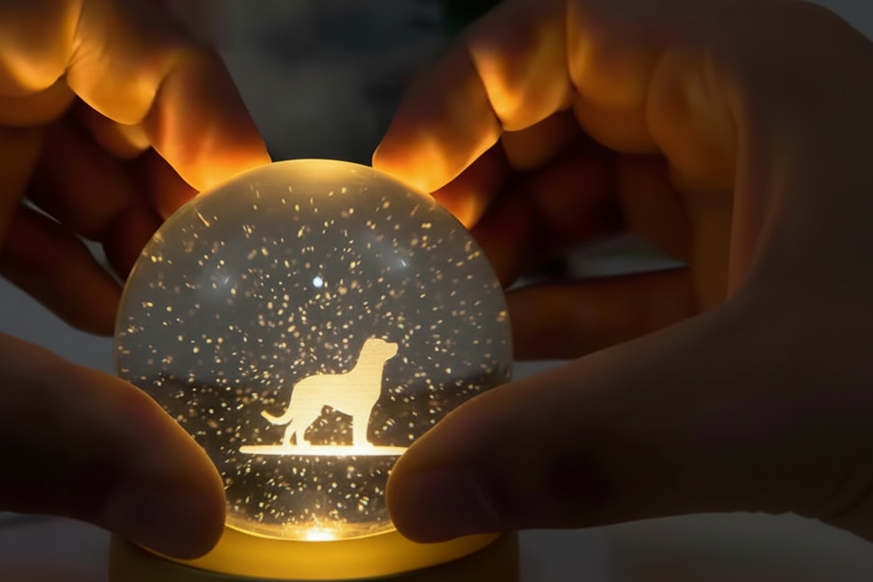 Fulindi| Sfera di cristallo personalizzata