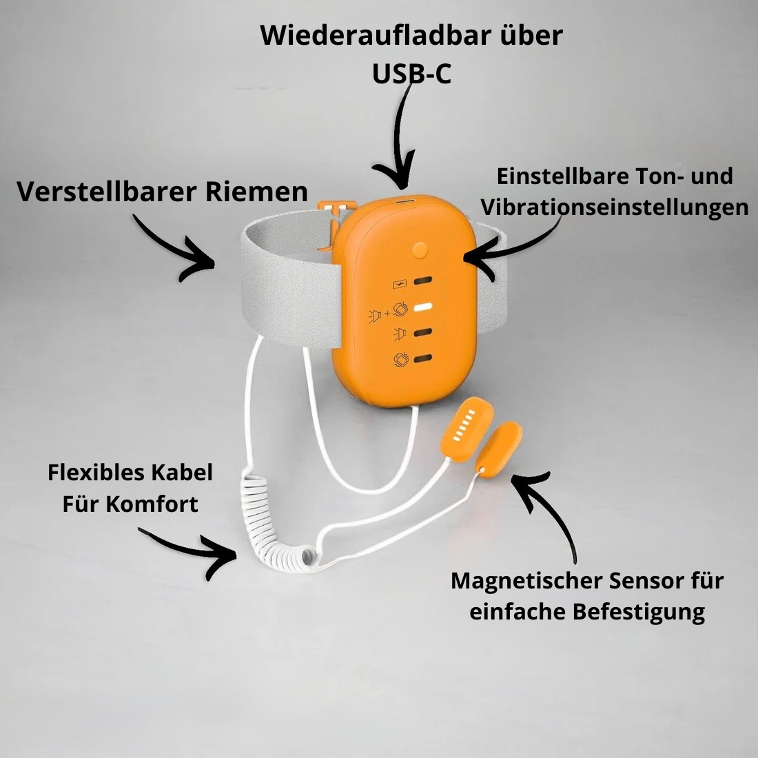 Warnvorrichtung für Bettnässen Fulindi