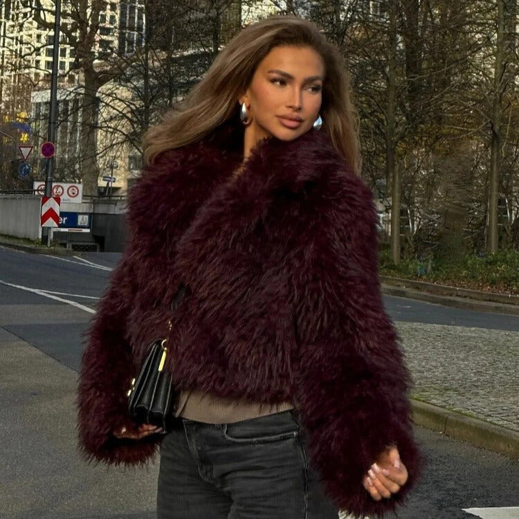 Fulindi | Furry jacket